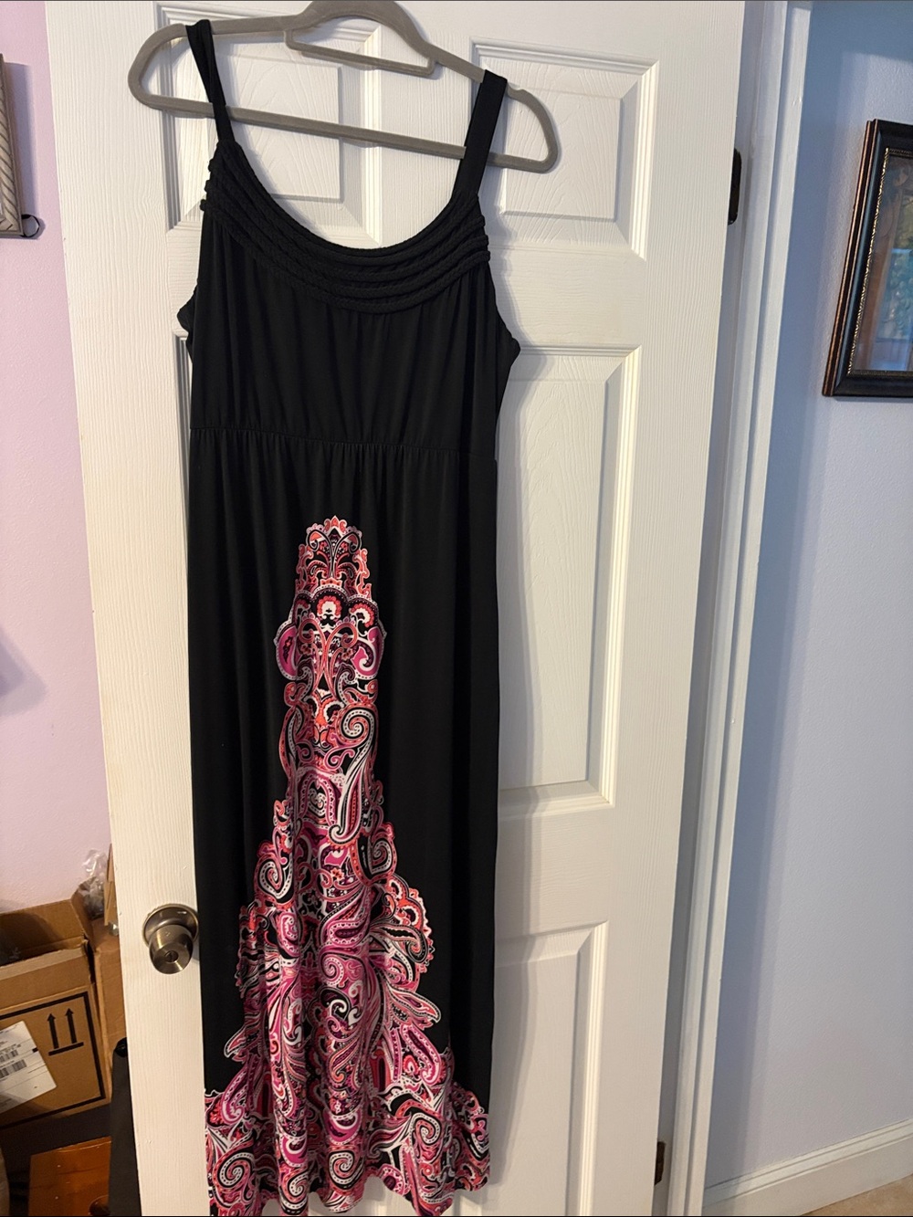 Soma Black Stretch Jersey Top